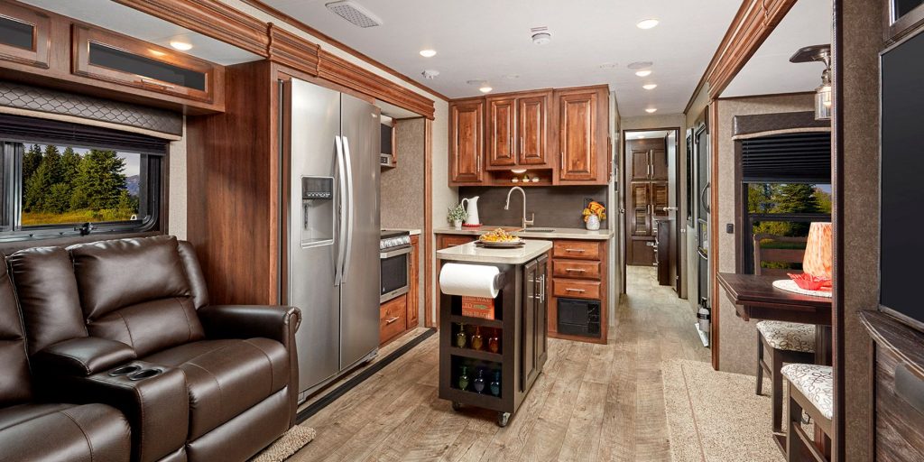 Inside a Camper can Be nicer than a home!